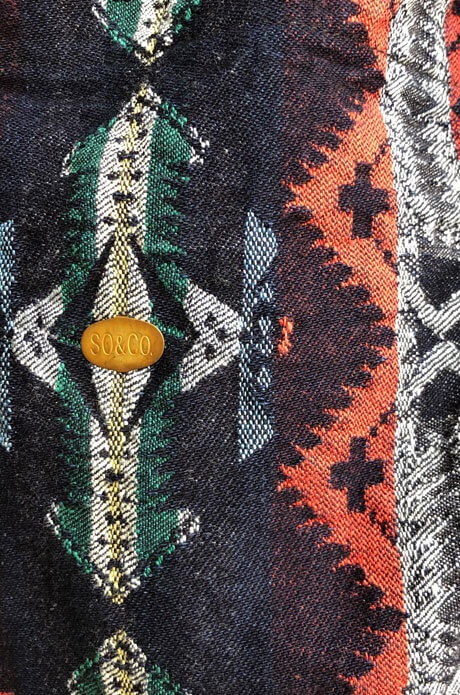 Native Pattern Shoulder Bag by SUNSET CRAFTSMAN CO.の画像