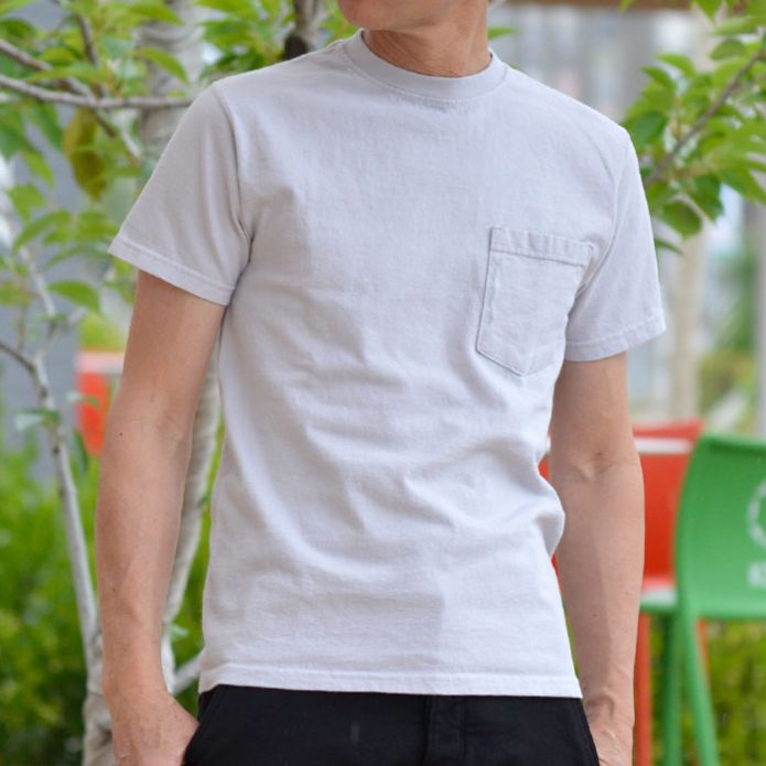 トップジミーのメンズコーディネート画像 グッドウェア (GOODWEAR) S/S POCKET TEE 半袖ポケットTシャツ