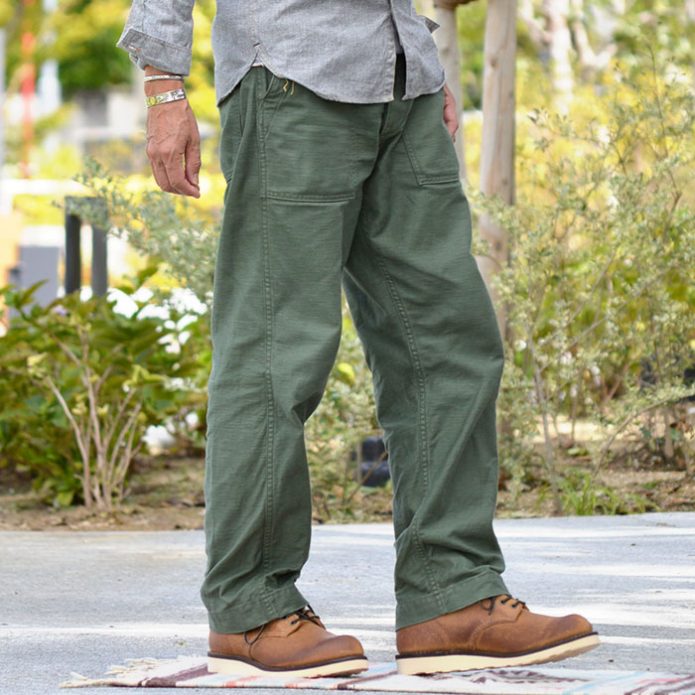 オアスロウ (orSlow) US ARMY FATIGUE PANTS *Button Fly 01-5002