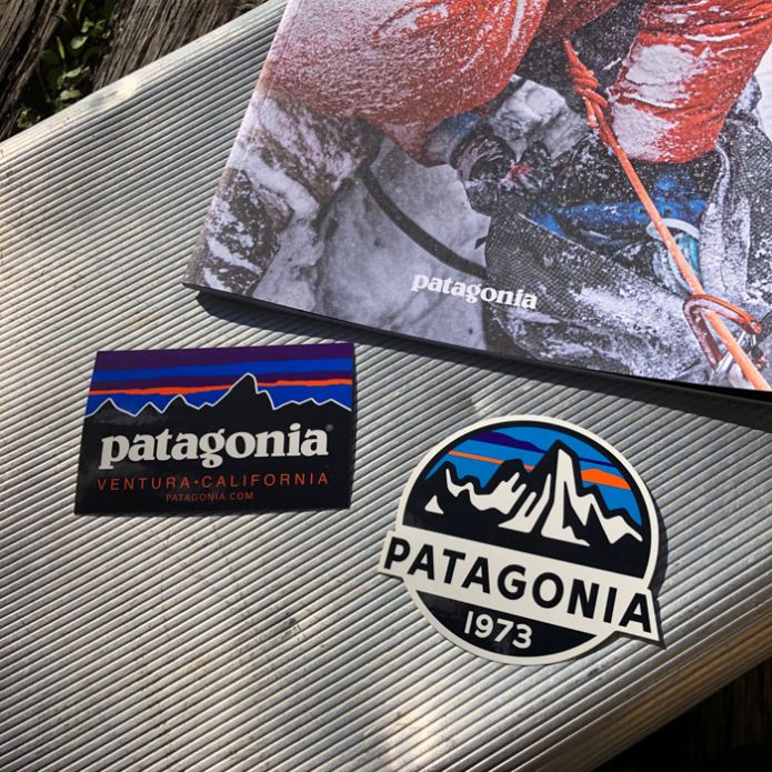 パタゴニア (PATAGONIA) Shop Sticker Classic Patagonia Sticker ステッカー シール 92073,91926