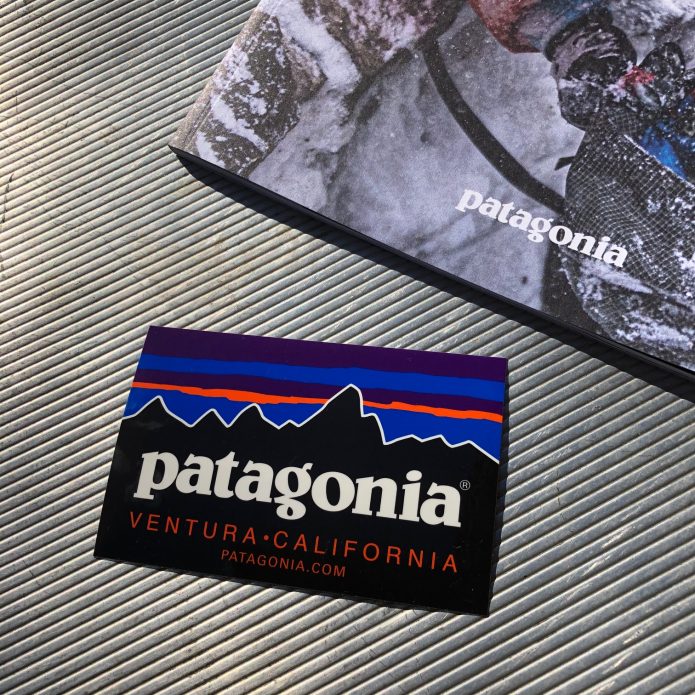 パタゴニア (PATAGONIA) Shop Sticker Classic Patagonia Sticker ステッカー シール 92073,91926