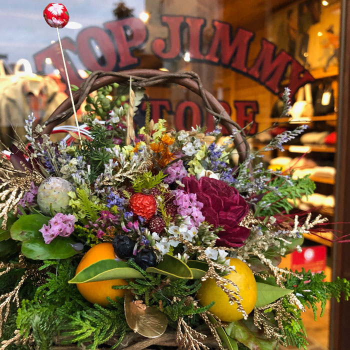 トップジミーのお正月のお花