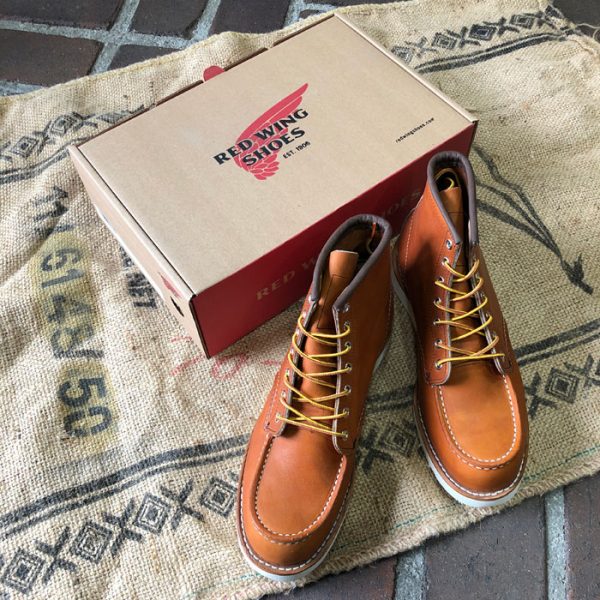 レッドウィング (RED WING) クラシックワークブーツ 6インチモックトゥ "オロレガシー" 875