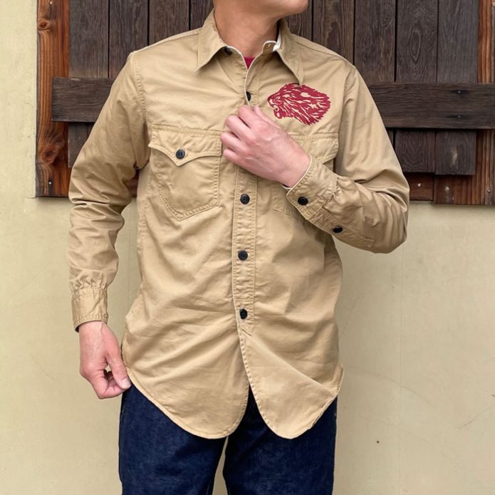 フリーホイーラーズ FREEWHEELERS “GILMORE SPECIAL” U.S.NAVY OFFICER SHIRT