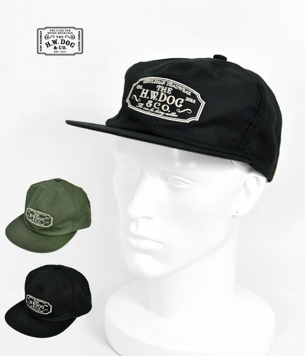 ザ エイチ ダブリュー ドッグ アンド カンパニー (THE H.W.DOG＆CO.) TRUCKER CAP キャップ 帽子 刺繍 D-00004-23SS
