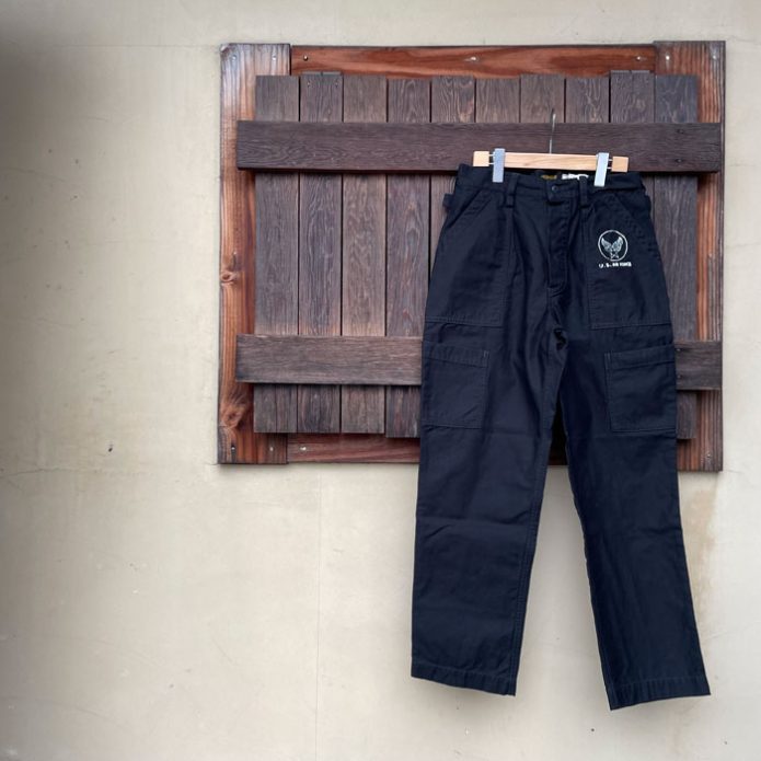 コリンボ COLIMBO AF LANGLEY AIRMAN UTILITY PANTS “U.S.A.F. STAMPING”