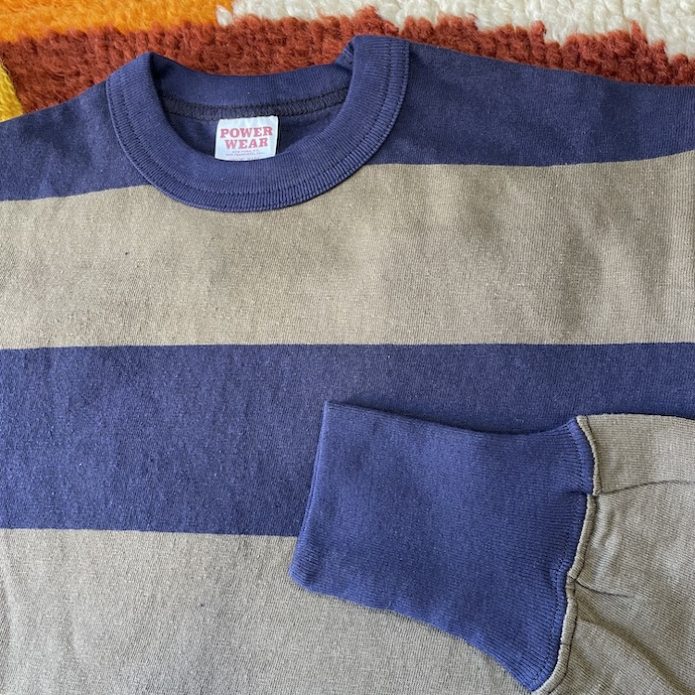 フリーホイーラーズ FREEWHEELERS “HORIZONTAL STRIPED” SET-IN L/S T-SHIRT 2325026