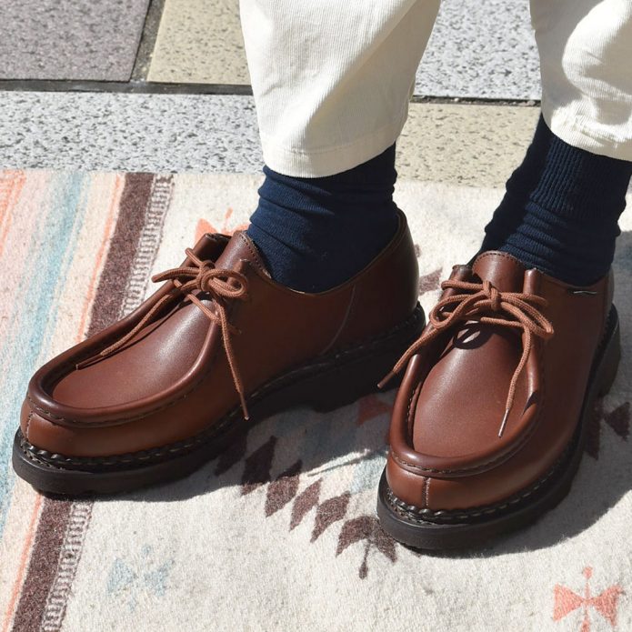 パラブーツ (PARABOOT) MICHAEL MARRON ミカエル チロリアンシューズ レディース 721203 トップジミーのレディースコーディネート画像