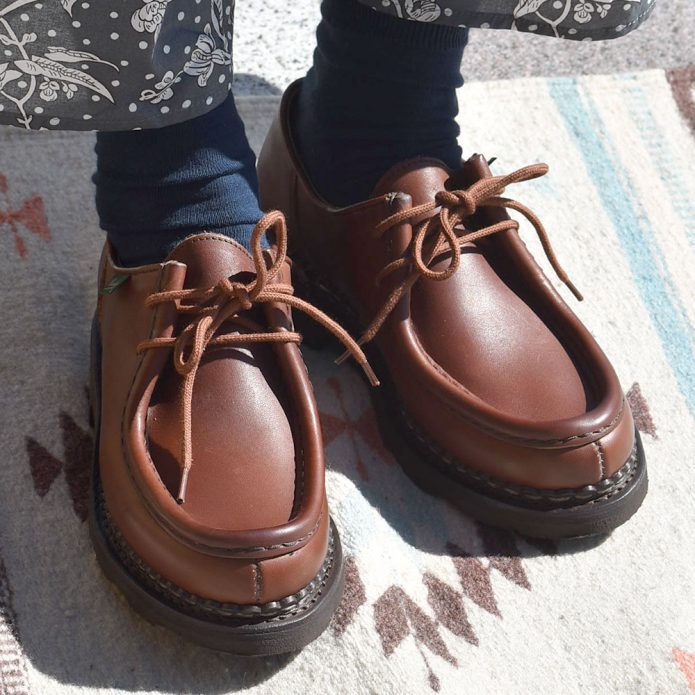 パラブーツ (PARABOOT) MICHAEL MARRON ミカエル チロリアンシューズ レディース 721203 トップジミーのレディースコーディネート画像