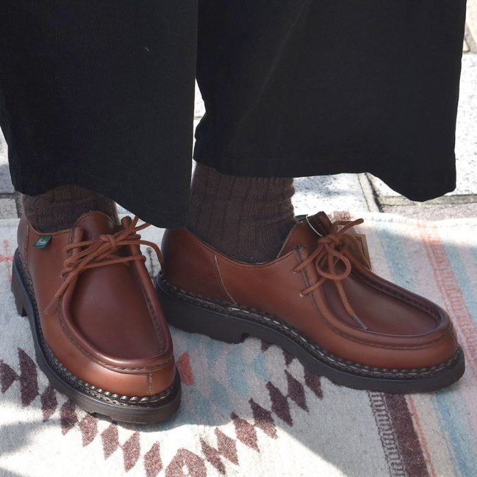 パラブーツ (PARABOOT) MICHAEL MARRON ミカエル チロリアンシューズ レディース 721203 トップジミーのレディースコーディネート画像