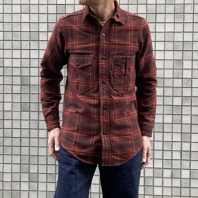 フリーホイーラーズ FREEWHEELERS - Blystone - MECHANIC SHIRT