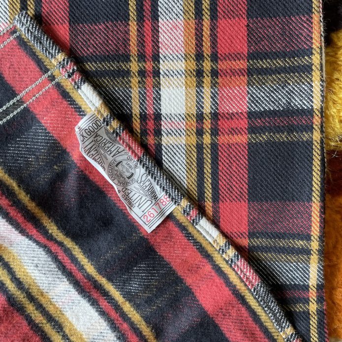 WAREHOUSE(ウエアハウス) Lot 3022 FLANNEL SHIRTS WITH CHINSTRAP 【N/W】