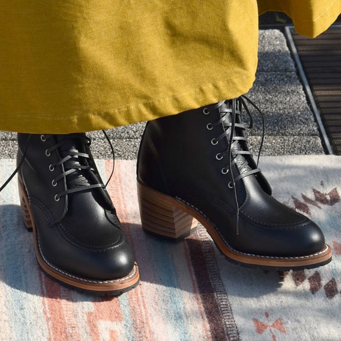 レッドウィング (RED WING) CLARA クララ レザーブーツ 靴 3405 トップジミーのレディースコーディネート画像