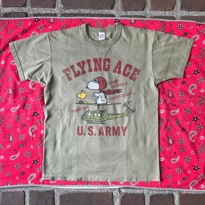 トイズマッコイ TOYS McCOY SNOOPY TEE SNOOPY " FLYING ACE “