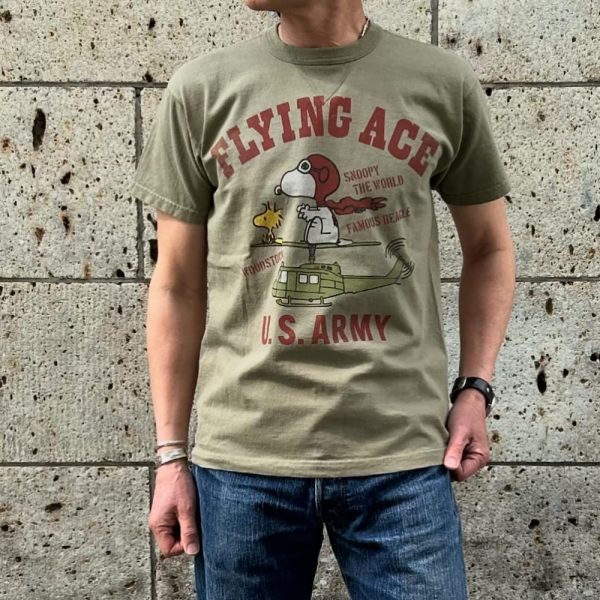 トイズマッコイ TOYS McCOY SNOOPY TEE SNOOPY " FLYING ACE “