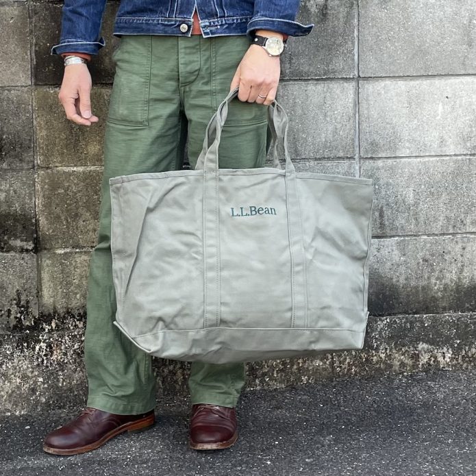 エルエルビーン (L.L.Bean) グローサリートート Grocery Tote Logo Large / INTL トートバッグ エコバッグ 大容量 301371