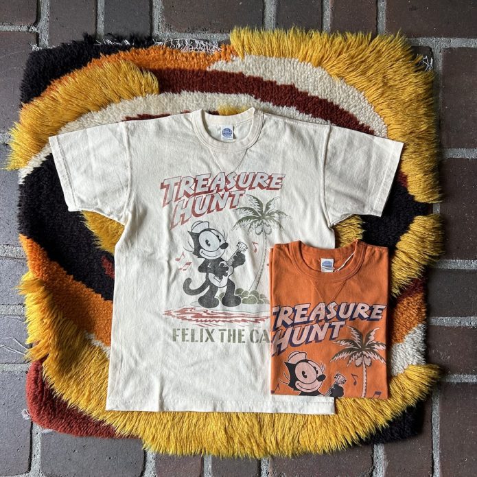 トイズマッコイ (TOYS McCOY) FELIX THE CAT TEE " TREASURE HUNT " TMC2405