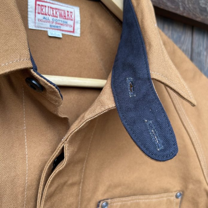 デラックスウエア新作ダックシャツ入荷！7641A [40s DUCKSBUCK