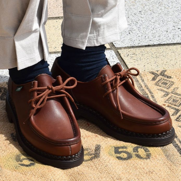 パラブーツ (PARABOOT) MICHAEL MARRON ミカエル チロリアンシューズ レディース 721203 トップジミーのレディースコーディネート画像