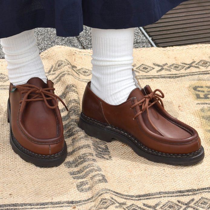 パラブーツ (PARABOOT) MICHAEL MARRON ミカエル チロリアンシューズ レディース 721203 トップジミーのレディースコーディネート画像