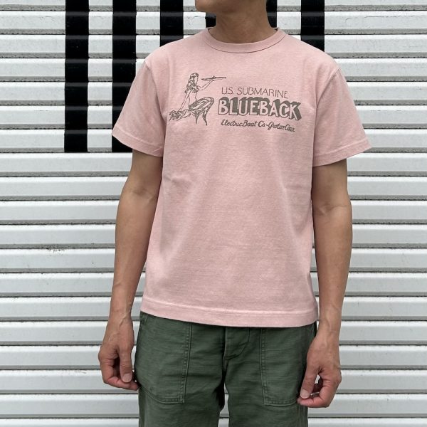 コリンボ COLIMBO NORWALK COTTON TEE =USS BLUEBACK= ZZ-0404