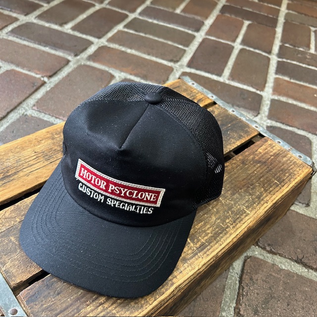 フリーホイーラーズ FREEWHEELERS -CUSTOM SPECIALTIES- 1960s~ STYLE SNAPBACK TRUCKER CAP Vintage Style Cotton Twill BLACK