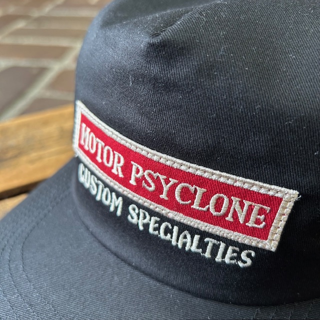 フリーホイーラーズ FREEWHEELERS -CUSTOM SPECIALTIES- 1960s~ STYLE SNAPBACK TRUCKER CAP Vintage Style Cotton Twill BLACK