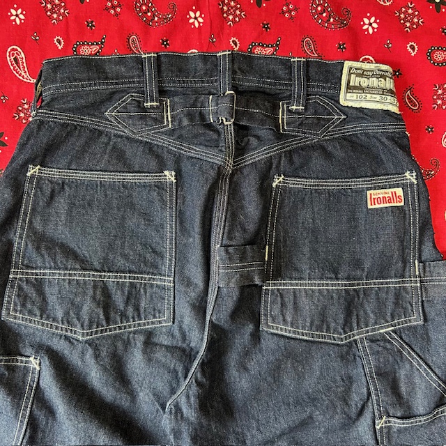 フリーホイーラーズ FREEWHEELERS -Lot 102 DENIM OVERALLS- 1920~1930s STYLE WORK CLOTHING Original 10oz Indigo Denim