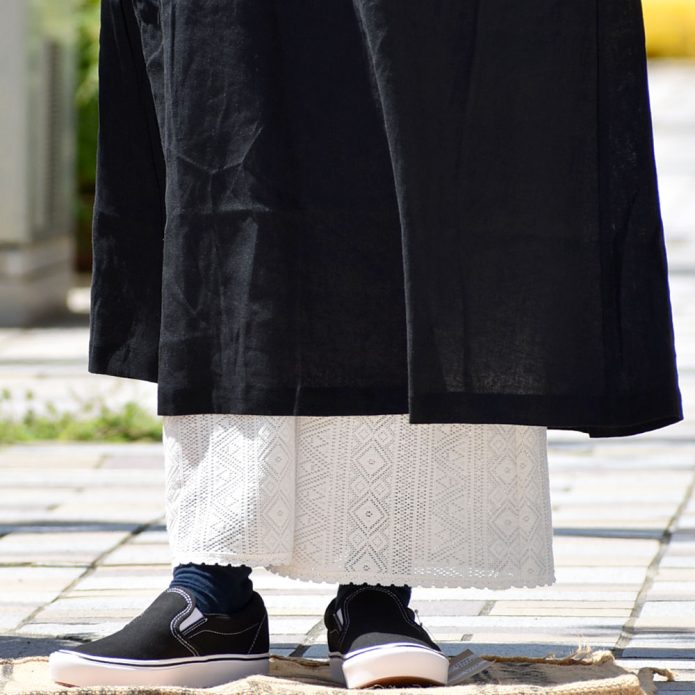 ポンデシャロン (PONT DE CHALONS) レースワイドペチパンツ ペチパンツ インナー 下着 22512326