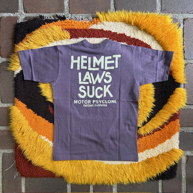 フリーホイーラーズ (FREEWHEELERS) -HELMET LAWS SUCK- Vintage Style Light Weight Jersey WASTED NAVY