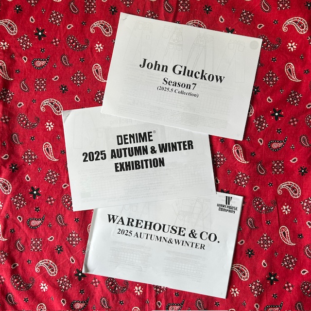 ウエアハウス WAREHOUSE DENIME ドゥニーム John Gluckow ジョンググラッコー 2025秋冬コレクション