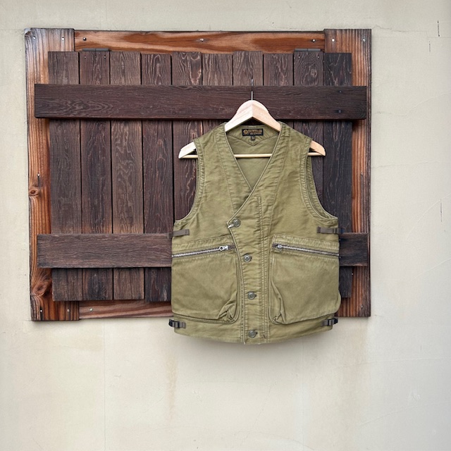 フリーホイーラーズ FREEWHEELERS -SPEED ENGINEER- SLEEVELESS COAT ワークベスト 2521008