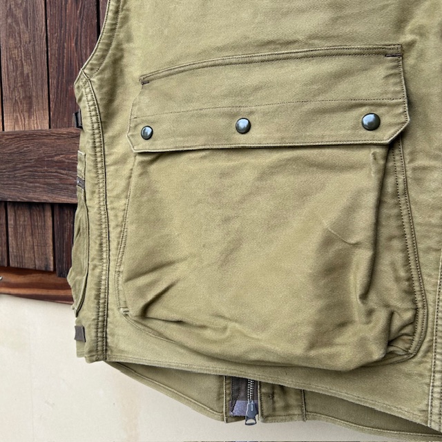フリーホイーラーズ FREEWHEELERS -SPEED ENGINEER- SLEEVELESS COAT ワークベスト