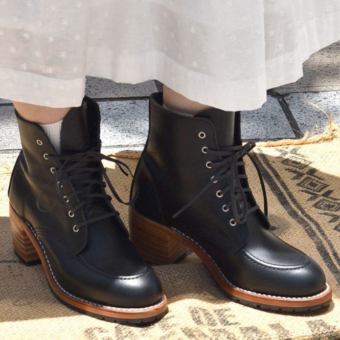 レッドウィング (RED WING) CLARA クララ レザーブーツ 靴 3405 トップジミーのレディースコーディネート画像