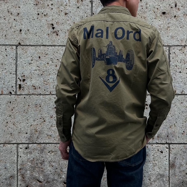 フリーホイーラーズ FREEWHEELERS -Mal Ord- Blystone 2523004 MECHANIC SHIRT