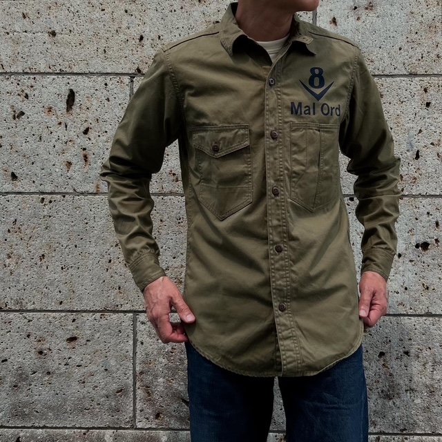 フリーホイーラーズ FREEWHEELERS -Mal Ord- Blystone 2523004 MECHANIC SHIRT
