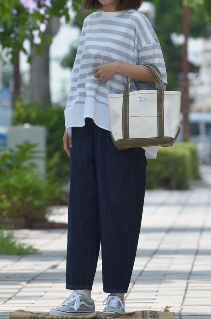 ゆったりシルエットでカジュアル夏コーデ トップジミーのレディースコーディネート画像