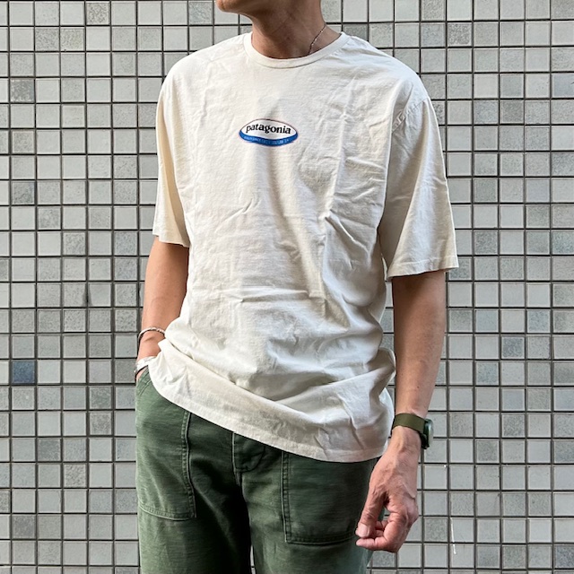 パタゴニア patagonia メンズ・ロング・ウェイ・ラウンド・オーガニック・Tシャツ