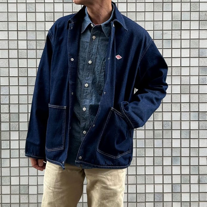 ダントン DANTON DT-B0400DNS COVERALL SHIRT
