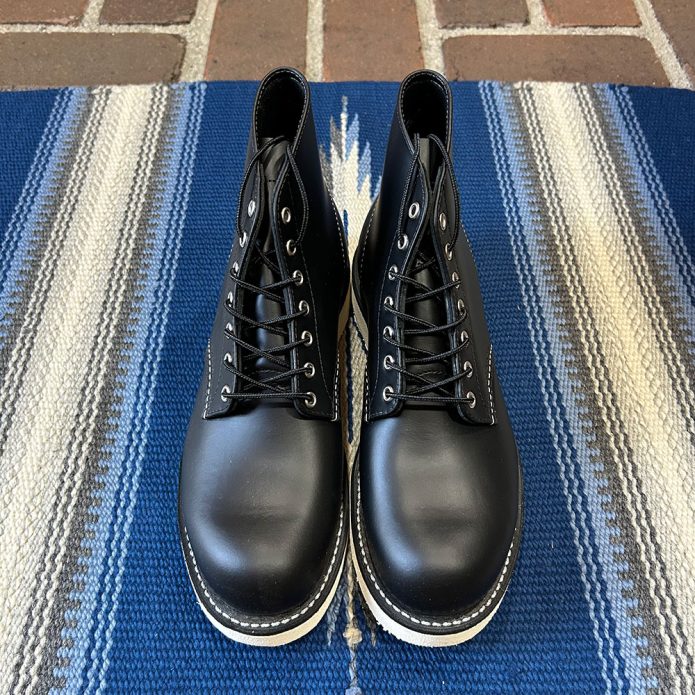 レッドウィング RED WING STYLE NO.8165 6-inch Classic Round ブラック「クローム」