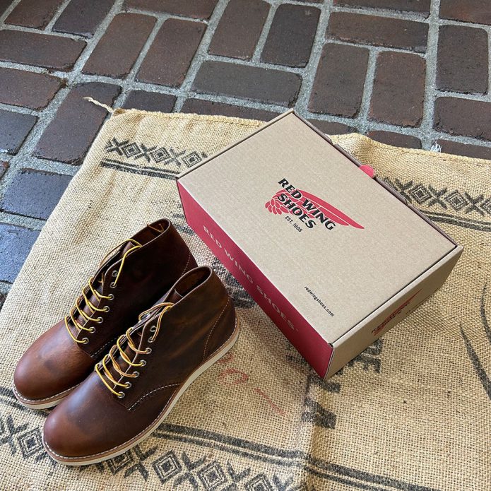 レッドウィング RED WING STYLE NO.9111 6-inch Classic Round カッパー「ラフ＆タフ」