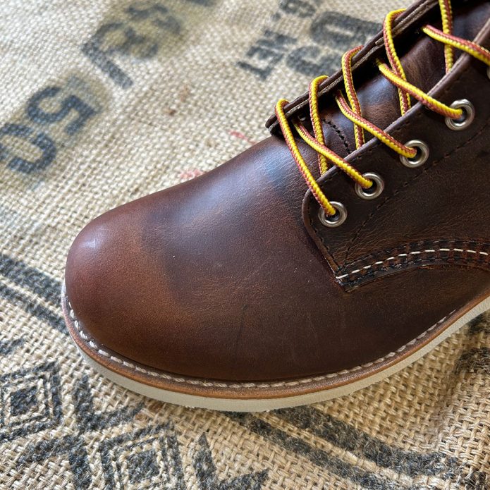 レッドウィング RED WING STYLE NO.9111 6-inch Classic Round カッパー「ラフ＆タフ」