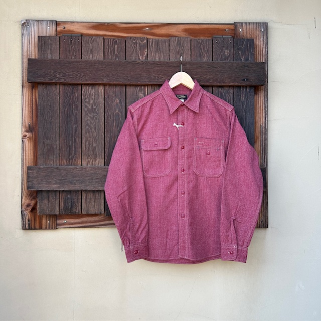 コリンボ (COLIMBO) BUTTE WORK SHIRT "HEATHER CHAMBRAY" ビュート ワークシャツ ZA-0309