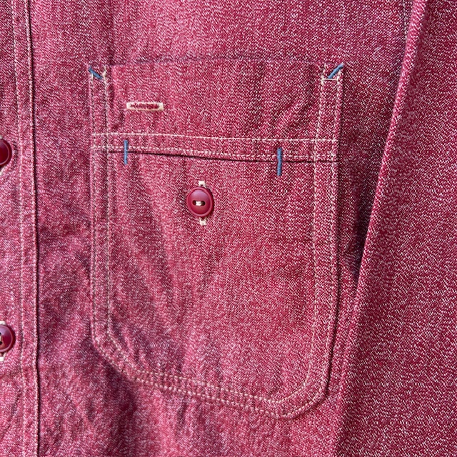 コリンボ (COLIMBO) BUTTE WORK SHIRT "HEATHER CHAMBRAY" ビュート ワークシャツ ZA-0309
