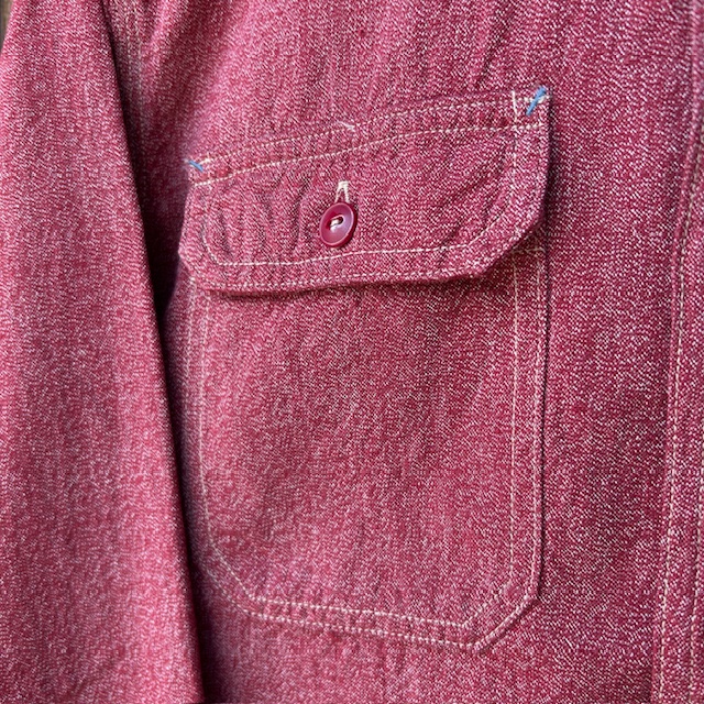 コリンボ (COLIMBO) BUTTE WORK SHIRT "HEATHER CHAMBRAY" ビュート ワークシャツ ZA-0309