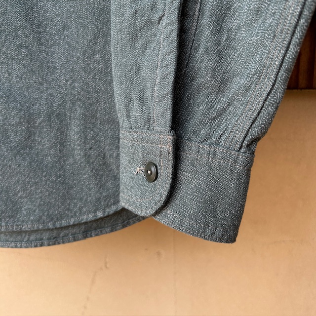 コリンボ (COLIMBO) BUTTE WORK SHIRT "HEATHER CHAMBRAY" ビュート ワークシャツ ZA-0309