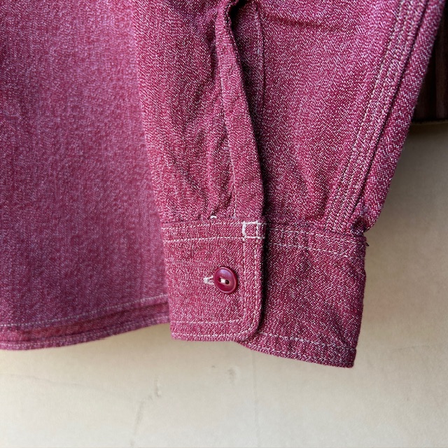 コリンボ (COLIMBO) BUTTE WORK SHIRT "HEATHER CHAMBRAY" ビュート ワークシャツ ZA-0309
