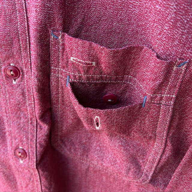 コリンボ (COLIMBO) BUTTE WORK SHIRT "HEATHER CHAMBRAY" ビュート ワークシャツ ZA-0309