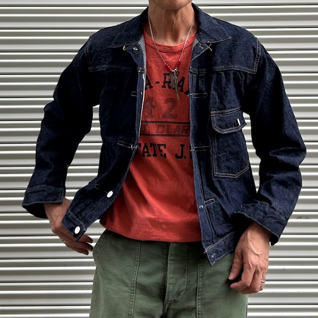 ウエアハウス (WAREHOUSE) Lot DD-2001 (T BACK STYLE) ONE WASH