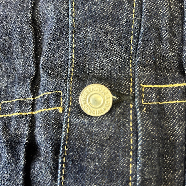 ウエアハウス (WAREHOUSE) Lot DD-2001 (T BACK STYLE) ONE WASH